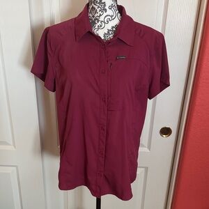 Tall size Columbia button front shirt